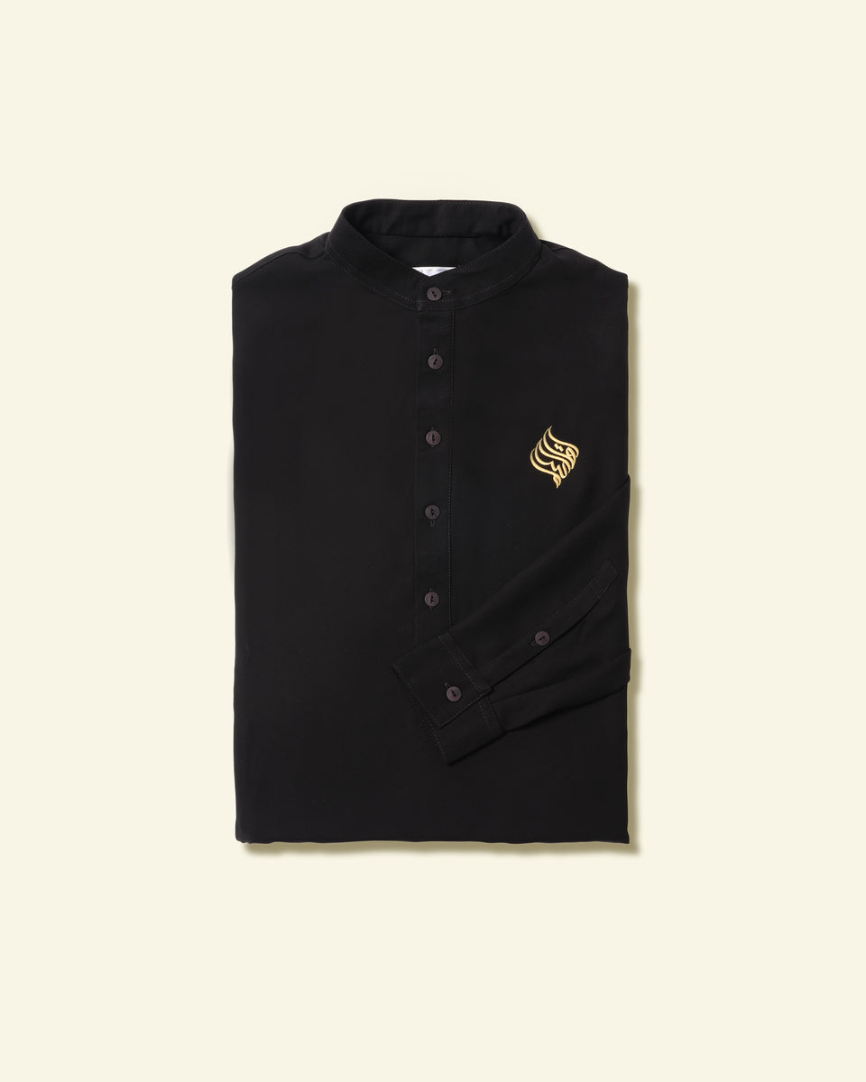 The Maghreb Black Thobe