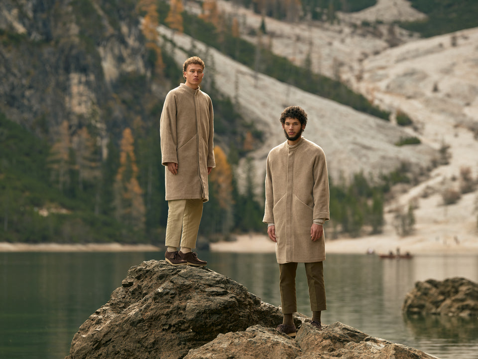 The Perla Cravatta - (Gentle mens Coat)