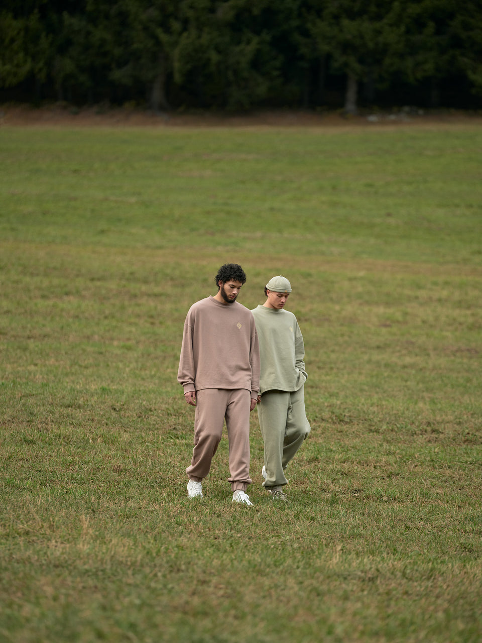 Skyline Noon Brown Sweatsuit