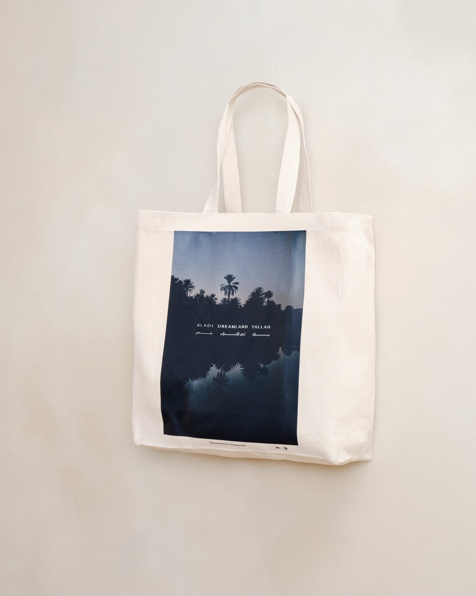 DBY Mounir Raji Tote Bag - White