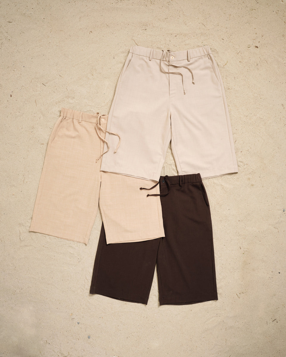 Sand Grain Bermuda Shorts