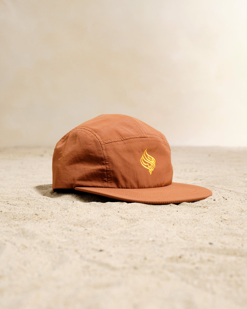 Earth Brown 5 Panel Cap Youngster