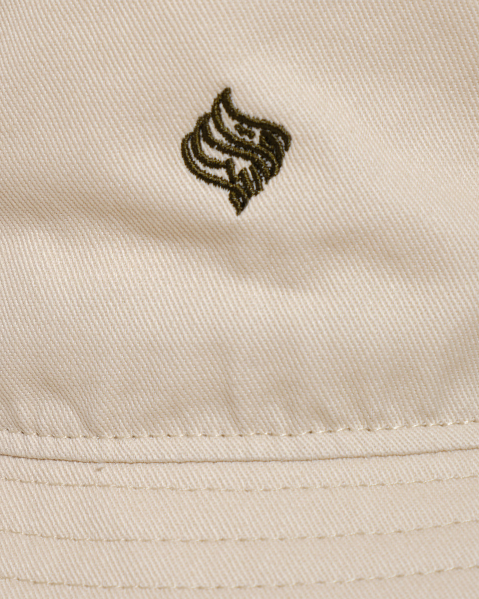 Lower the Gaze – Bucket Hat (Sand Grain)