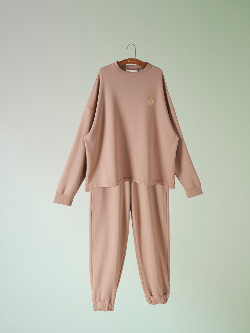 Skyline Noon Brown Sweatsuit