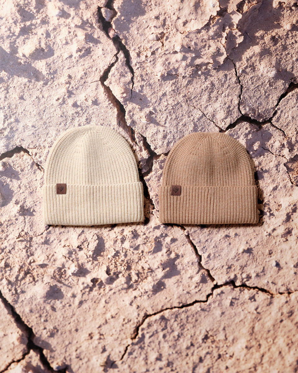 Creme Dusty Bough Beanie