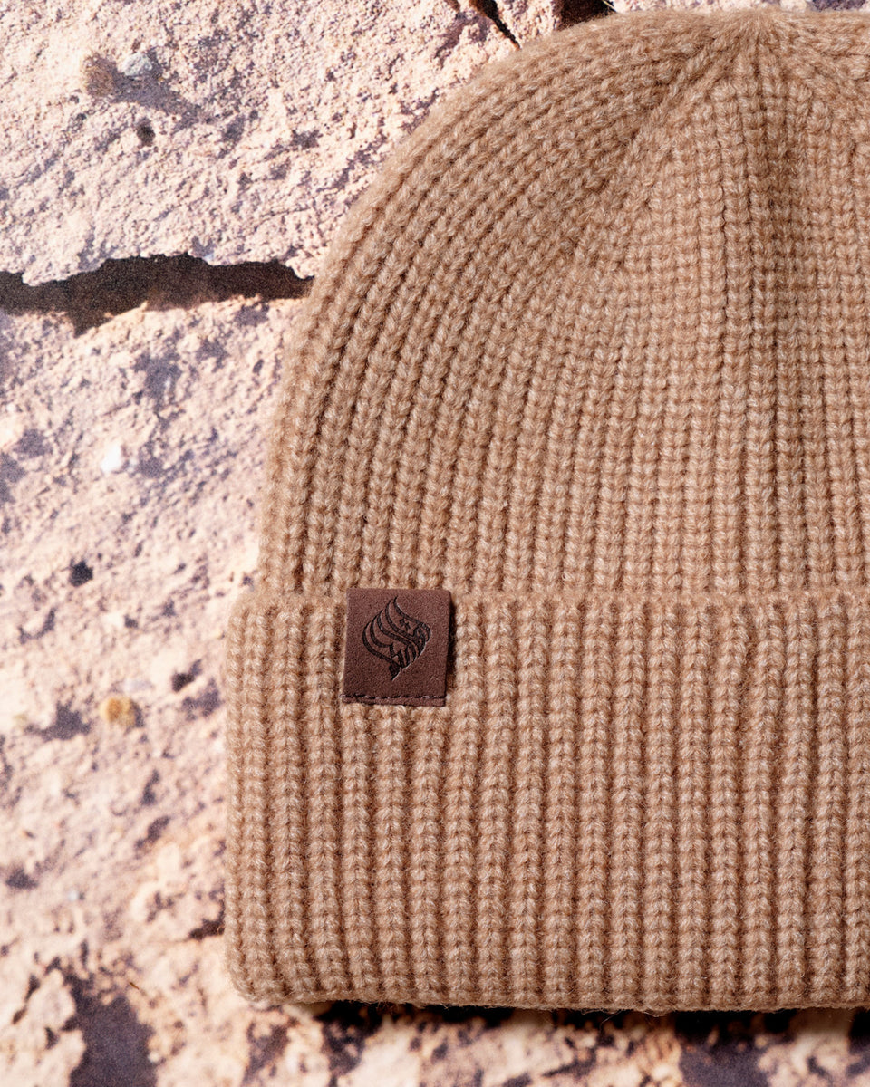 Light Brown Earth Brick Beanie