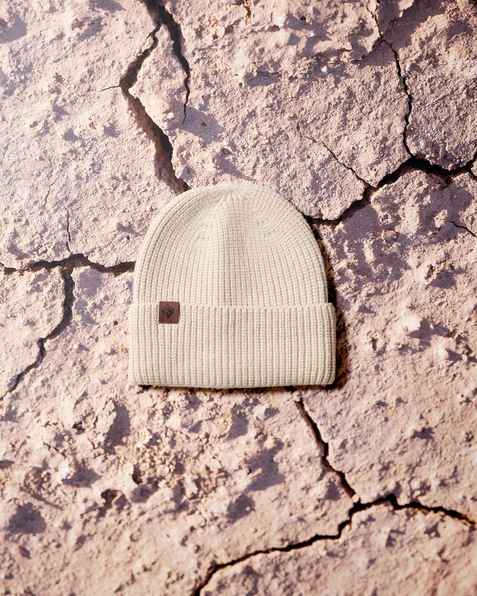 Creme Dusty Bough Beanie