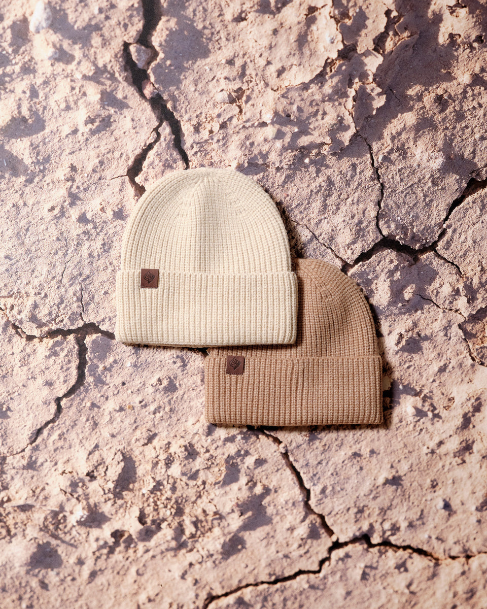 Creme Dusty Bough Beanie