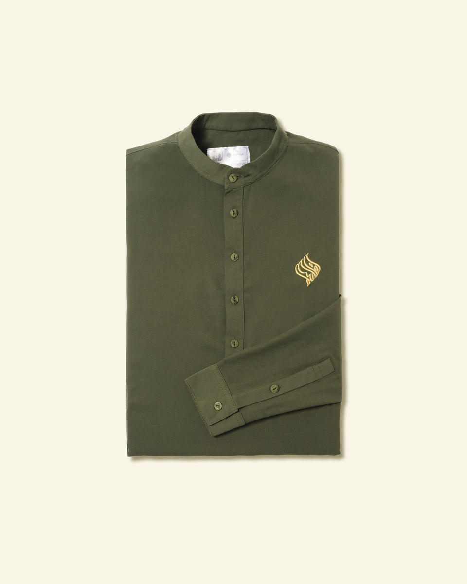 The Deep Fern Green Thobe