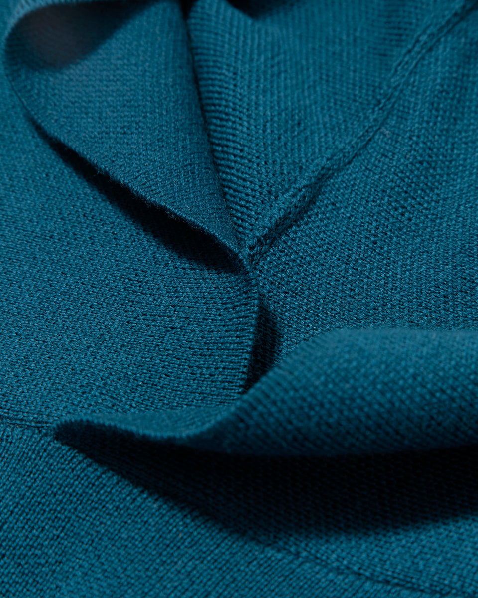 Hoodie Azul Merino